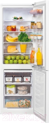Холодильник с морозильником Beko RCSK340M20W