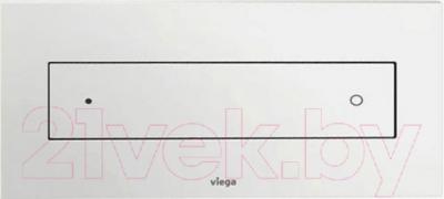 Кнопка для инсталляции Viega Visign for Style 12 (пластик, сатин)