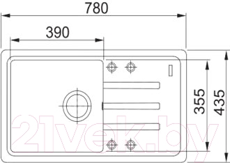Мойка кухонная Franke Malta BSG 611-78 (114.0391.202)