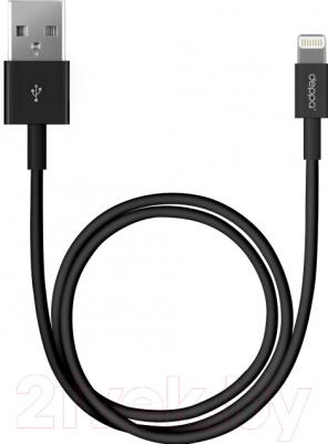 Кабель Deppa USB - 8-pin / 72115 (черный) - Deppa 72115