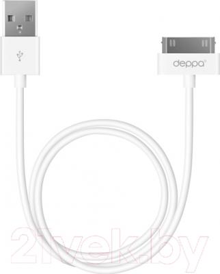 Кабель Deppa USB - 30-pin / 72101 (белый) - Deppa 72101