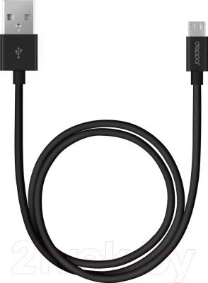 Кабель Deppa USB - microUSB / 72211 (черный) - Deppa 72211