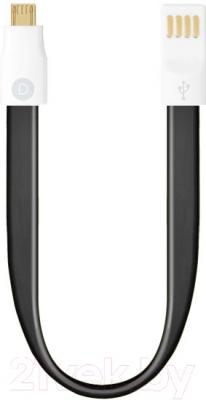 Кабель Deppa USB - micro USB / 72160 (черный) - Deppa 72160