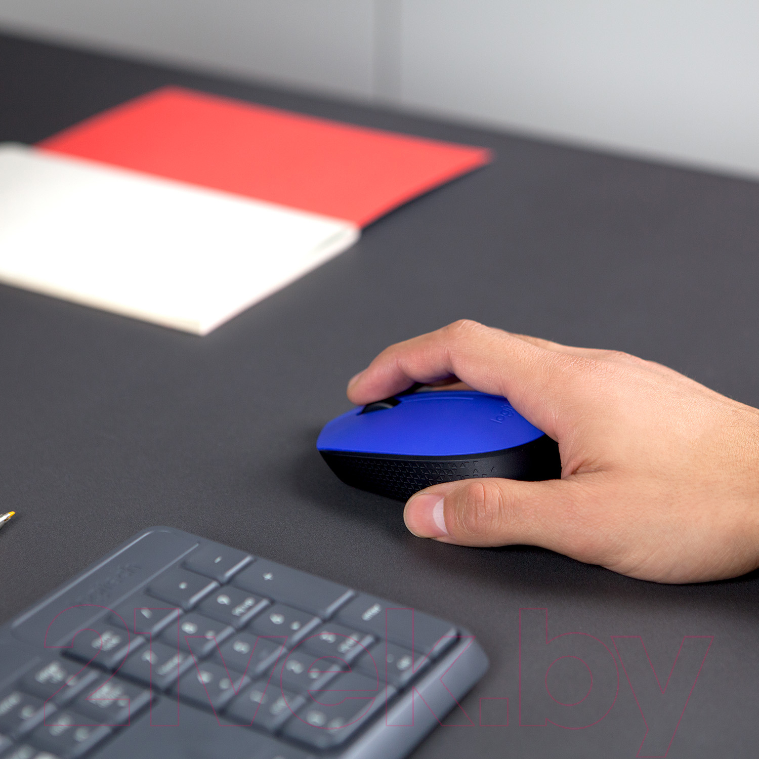 Мышь Logitech M171 910-004640 / 910-004656 (синий/черный) — фото 6