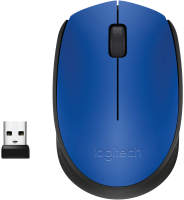 Мышь Logitech M171 / 910-004640 (синий/черный) - 