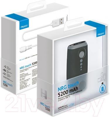 Портативное зарядное устройство Deppa NRG Touch 33500