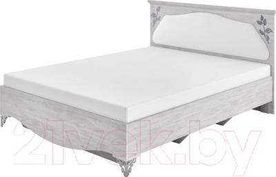 Двуспальная кровать Мебель-Неман Бристоль МН-125-01 (северное дерево)