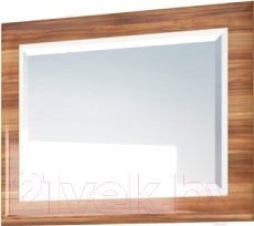 Зеркало Мебель-Неман Лотос МН-116-08 (белый глянец/груша глянец)