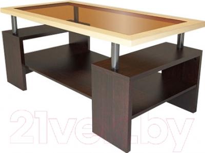 Журнальный столик Мебель-Неман МН-204-03 (дуб Амари/береза)