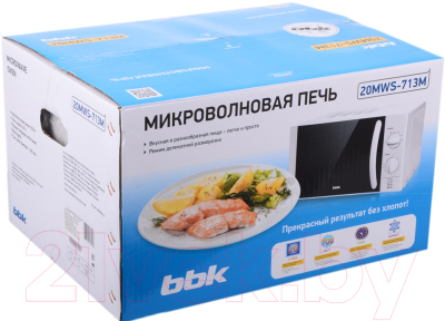 Микроволновая печь BBK 20MWS-713M/W - коробка