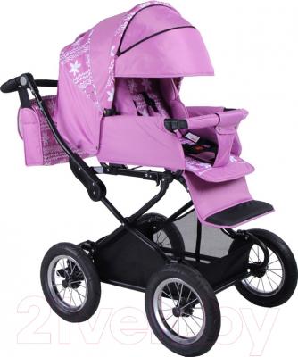 Детская универсальная коляска Babyhit Evenly 2 в 1 (фиолетовый)