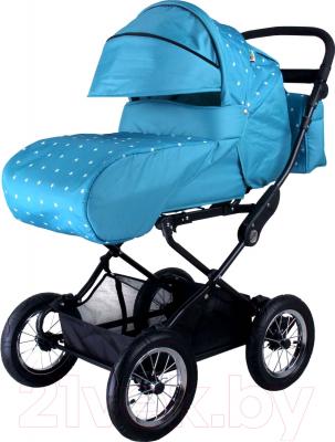 Детская универсальная коляска Babyhit Evenly Light (голубые звезды)