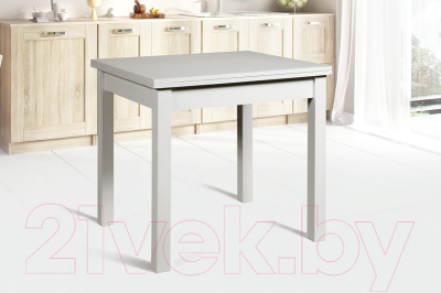Обеденный стол Мебель-Класс Атлас (кремовый белый)