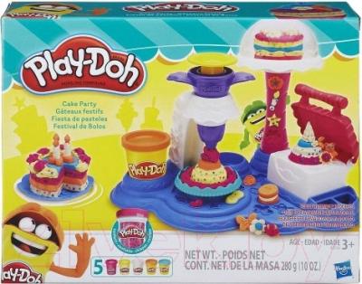 Набор для лепки Hasbro Play-Doh Сладкая вечеринка / B3399