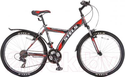 Велосипед STELS Navigator 550 V 2016 (серый/черный/красный)