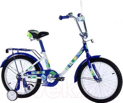 Детский велосипед STELS Flash 2016 (18, синий)
