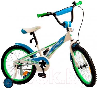Детский велосипед STELS Pilot 140 2016 (18, синий)
