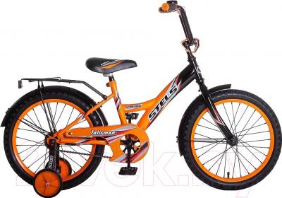 Детский велосипед STELS Talisman 2016 (18, черный/оранжевый)