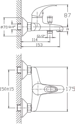 Смеситель Haiba HB3015