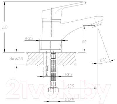 Смеситель Haiba HB1016