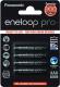 Миниатюра изображения товара Комплект аккумуляторов Panasonic Eneloop Pro BK-4HCCE 4BP