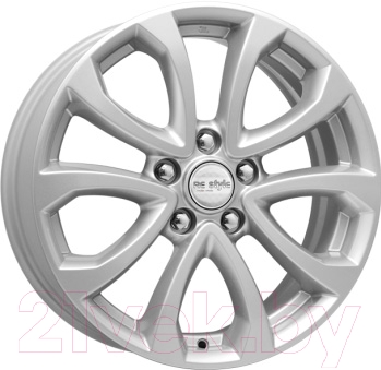 Литой диск K&K KC623 Juke 17x7.0 5x114.3мм DIA 66.1мм ET 47мм Silver