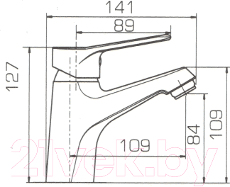 Смеситель Bravat Eco F1111147C