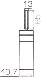 Смеситель Bravat Spring F179113C