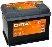 

Автомобильный аккумулятор Deta, Power DB620