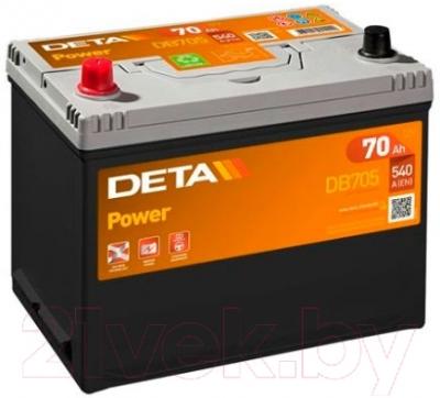 Автомобильный аккумулятор Deta Power DB705 (70 А/ч)