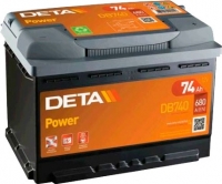 

Автомобильный аккумулятор Deta, Power DB740