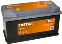 

Автомобильный аккумулятор Deta, Power DB950