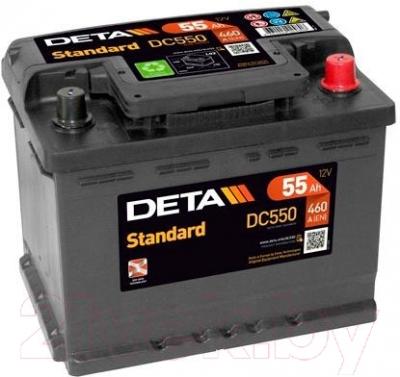 Автомобильный аккумулятор Deta Standard DC550 (55 А/ч)