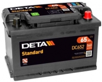 

Автомобильный аккумулятор Deta, Standard DC652