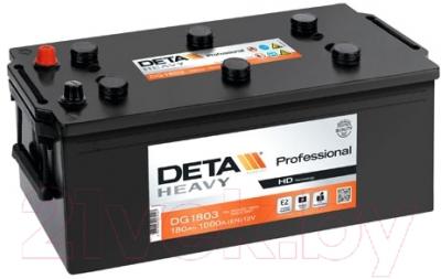 Автомобильный аккумулятор Deta Professional DG1803 (180 А/ч)
