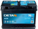 Автомобильный аккумулятор Deta Micro-Hybrid AGM DK700 (70 А/ч) - 