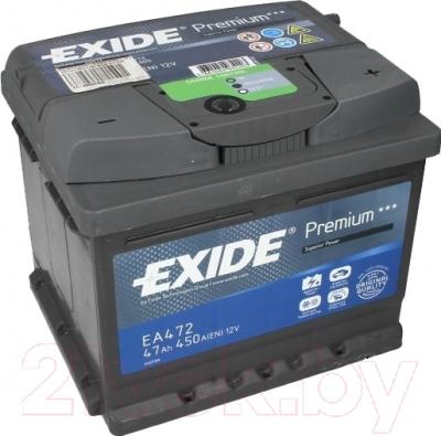 Автомобильный аккумулятор Exide Premium EA472 (47 А/ч)