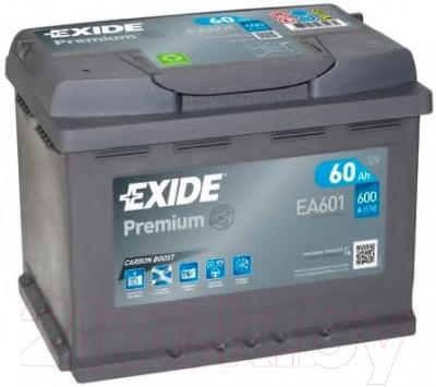 Автомобильный аккумулятор Exide Premium Carbon Boost EA601 (60 А/ч)