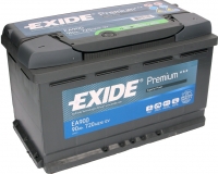 Автомобильный аккумулятор Exide Premium EA900 (90 А/ч) - 