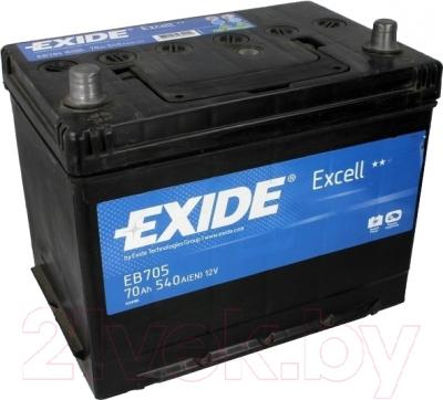 Автомобильный аккумулятор Exide Excell EB705 (70 А/ч)