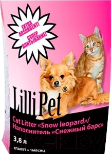 Наполнитель для туалета Lilli Pet Snow Leopard 20-9955 (3.8л)