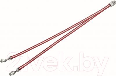 Сворка Flexi Vario Duo Belt FLX400 (S, красный)