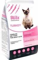 Сухой корм для кошек Blitz Pets Adult Cats Turkey (2кг) - 
