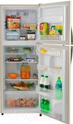 Холодильник с морозильником Sharp SJ-311VSL