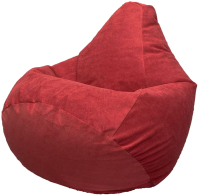Бескаркасное кресло Flagman Груша Макси Г2.5-23 (красный) - 