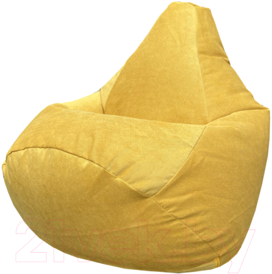 Бескаркасное кресло Flagman Груша Макси Г2.5-35 (желтый)