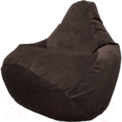 Бескаркасное кресло Flagman Груша Макси Г2.5-94 (темно-коричневый)