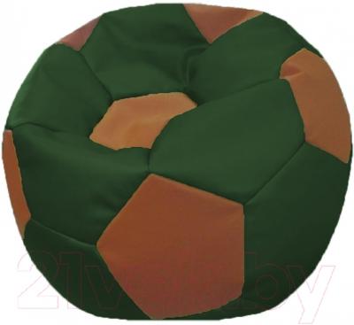 Бескаркасное кресло Flagman Мяч Стандарт М1.3-25 (темно-оливковый/коричневый)