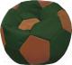 Бескаркасное кресло Flagman Мяч Стандарт М1.3-0107 (зеленый/коричневый) - 