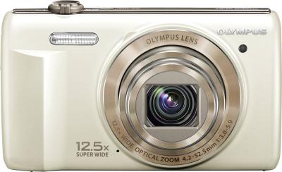 Компактный фотоаппарат Olympus VR-360 White - вид спереди